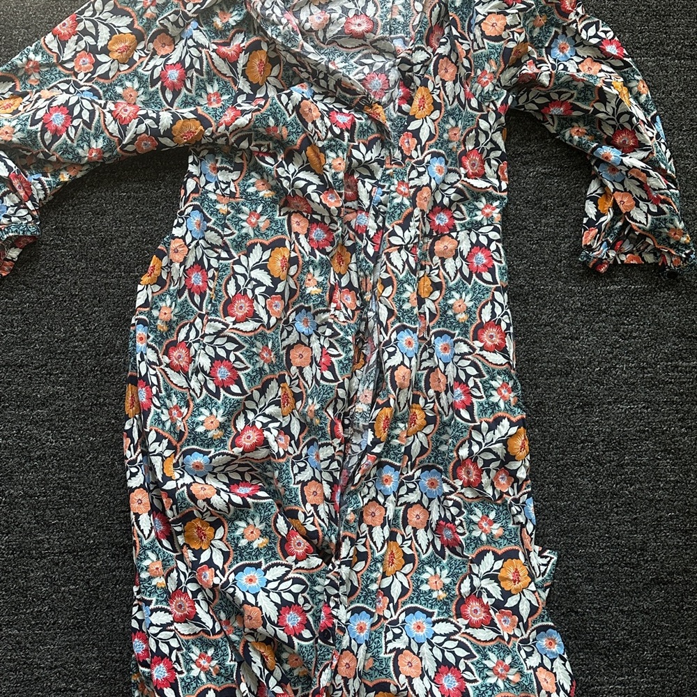 Floral Long Sleeve Dress